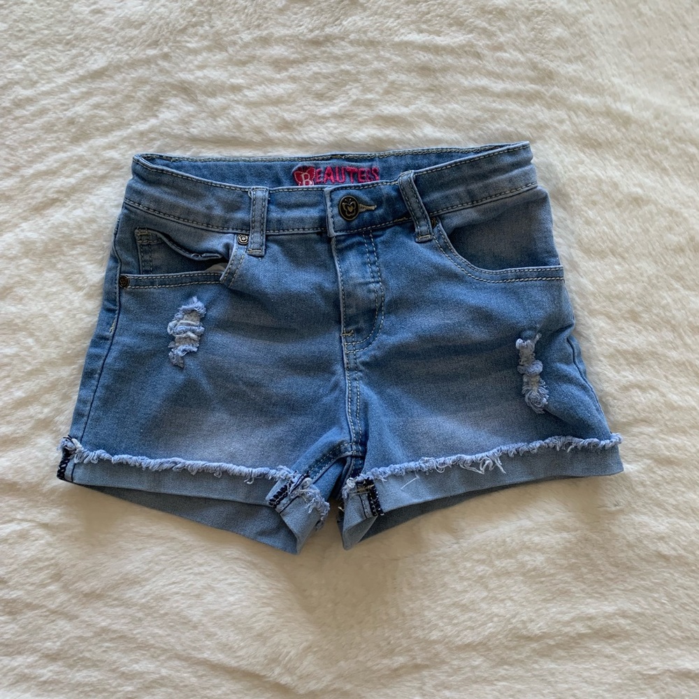 Beautees brand - Girl light denim shorts